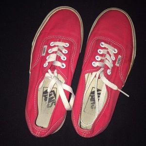 Classic Red Vans