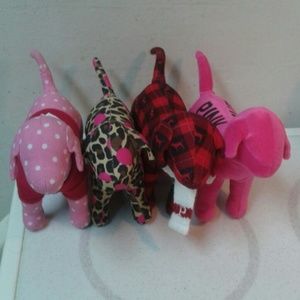 4 Victoria's Secret PINK Dogs