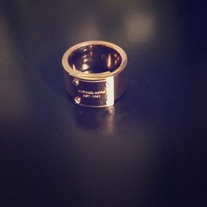 Michael Kors rose gold ring