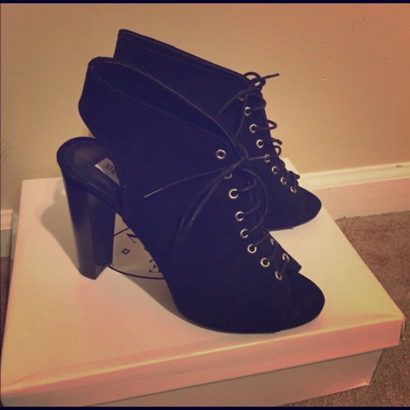 Brand New Steve Madden Black Suede