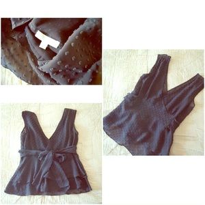 💝Shoshanna Black shirt size 10!!