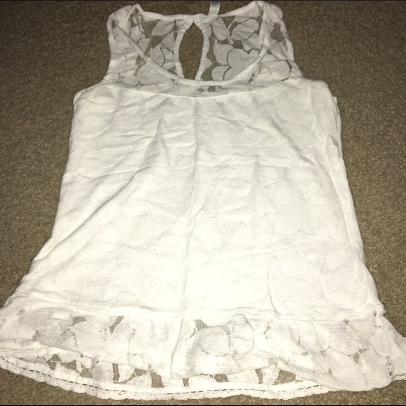White Aero Fashion Top