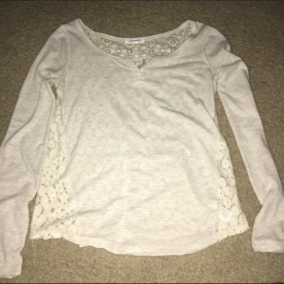 Light grey/cream Fashion top