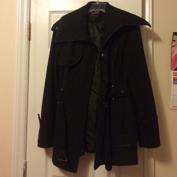Black Pea Coat