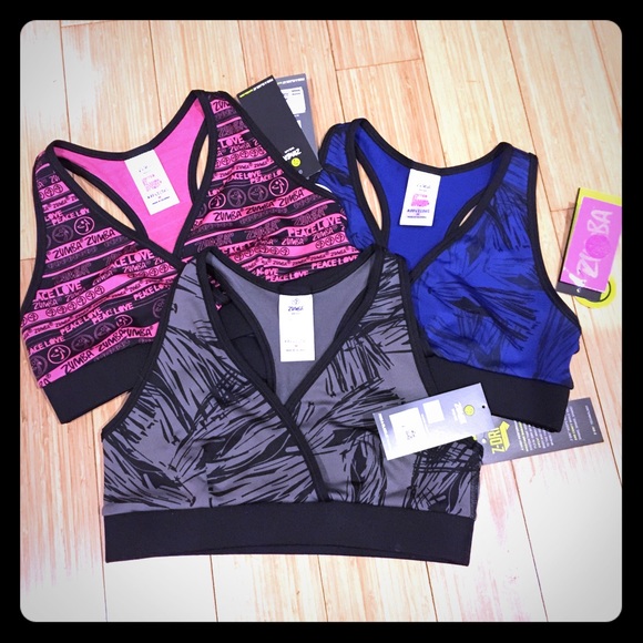 Zumba sports bras