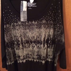 Embellished T shirt. Maurices.