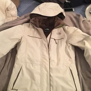 North Face hard shell winter jacket