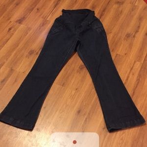 Maternity denim trousers