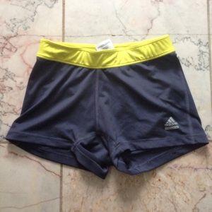 Adidas climalite spandex shorts