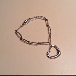 Tiffany Authentic Elsa Peretti Open Heart Bracelet