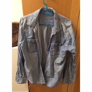 J.C. Penney chambray top