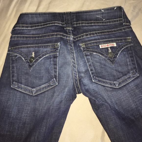 Dark Wash Hudson Flare Jeans
