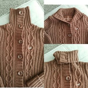 Hollister Sweater Brown