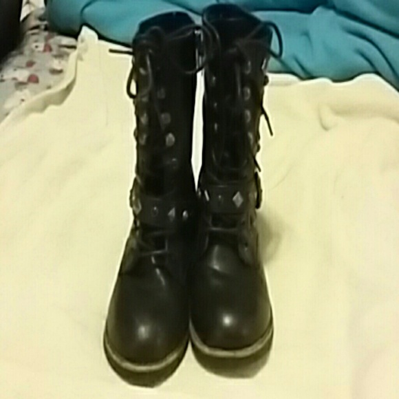 NWOT rue 21 studded combat boots
