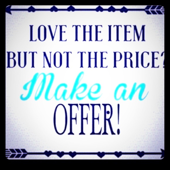 Plz make a reasonable offer...😊😘