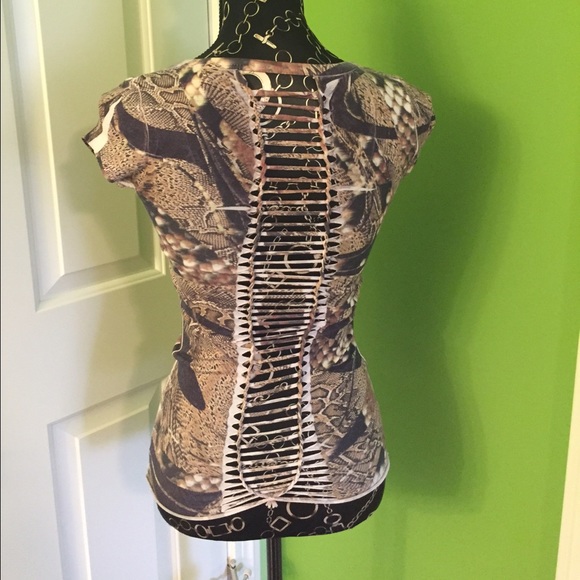 Snake-skin teeshirt