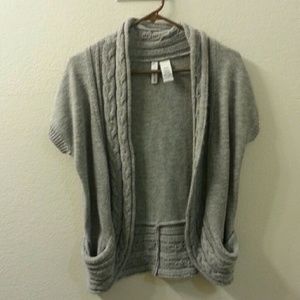 Grey cardigan