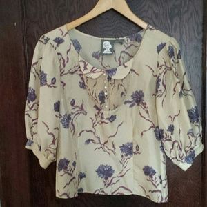 Anthropologie Silk Blouse