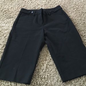 Express editor black capris - size 0
