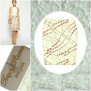 Tracy Reese Floral Pencil Skirt