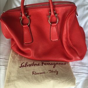 Salvatore Ferragamo handbag gently used