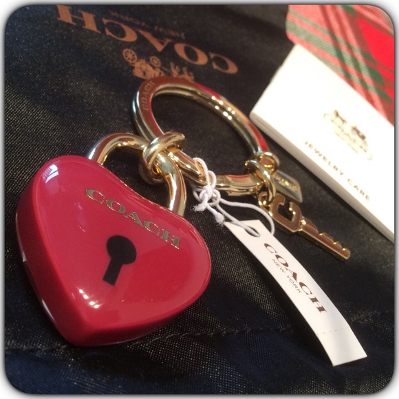 Coach Accessories - Coach Keychain Heart❤️