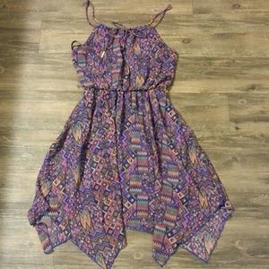 Shin length dress