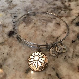 Alex and Ani Silver Cousin Bangle