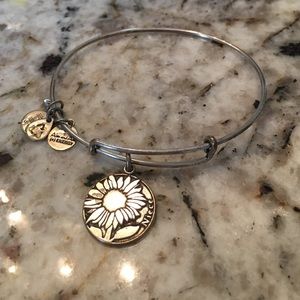 Alex and Ani Silver Niece Bangle
