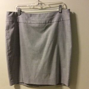 The Limited Grey Pencil Skirt