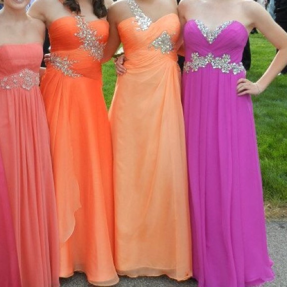 Prom dress with cutouts! - Picture 3 of 3