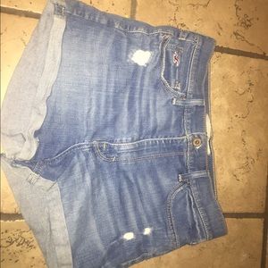 Hollister high rise shorts