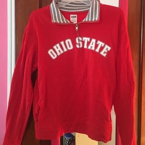 PINK Ohio State 3/4 zip!