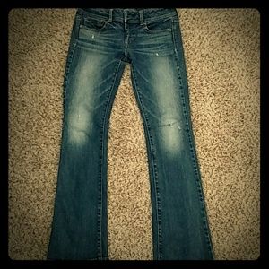 American Eagle Jeans, size 4, Kick Boot Stretch