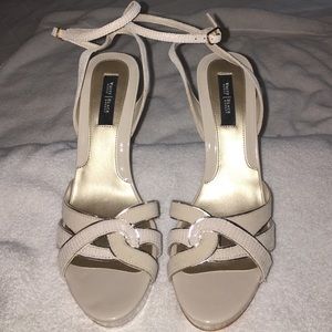 White House Black Market platform heel. Size 10.