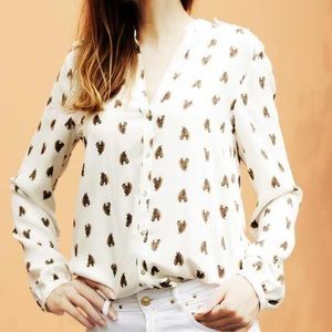 Zara equestrian blouse