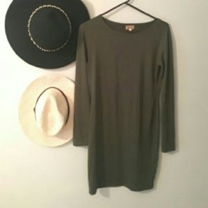 Olive bodycon piko