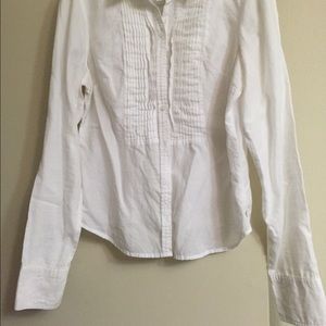 Tuxedo white long sleeve shirt - 3 button