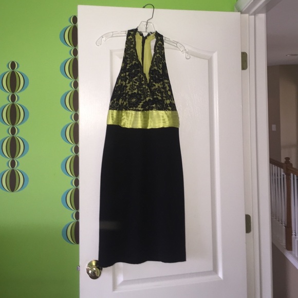 Black cocktail dress