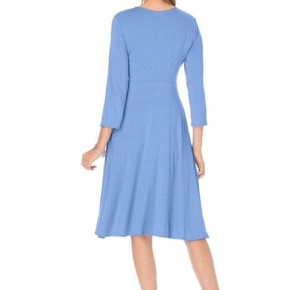 🎉HP! 🎉 Jessica London Drape Front Dress - Picture 4 of 4