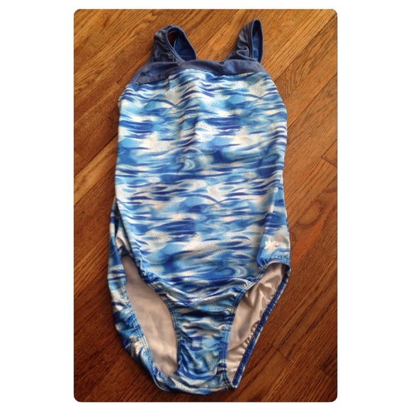 Snowflake designs Other - Snowflake design blue leotard!!