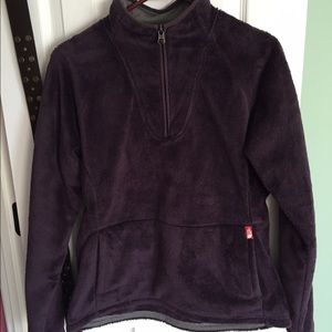 Size med women's north face half zip pullover