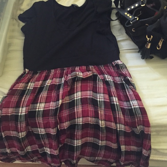 Plaid dress