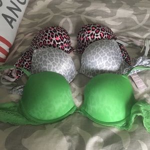 Victoria's Secret cheetah print bras