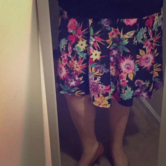 Tropical Skater Skirt