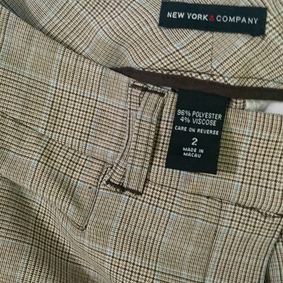 3 for 1 GAP & New York Co. plaid pants bundle - Picture 4 of 4
