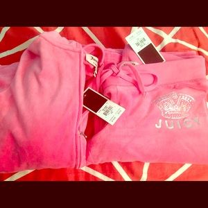 Juicy Couture PINK PLUMERIA Sweatsuit.