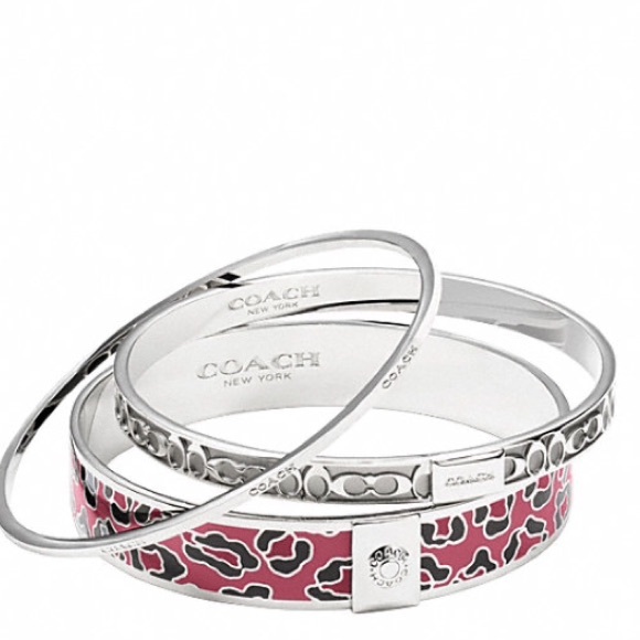 Coach Jewelry - ⚡️FINAL PRICE⚡️Ocelot Bangle Set