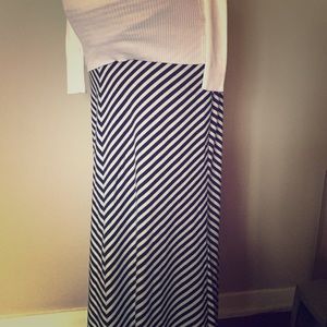 Maternity maxi skirt