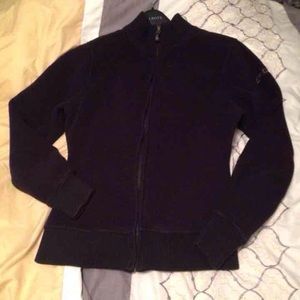 Small Spyder Black Fleece